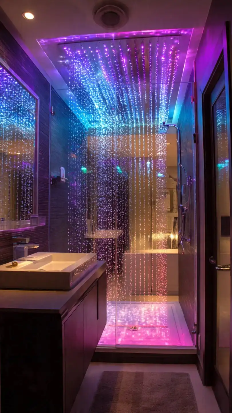 Why Do These 17 Bathroom Light Fixtures Look So Expensive? 17 Color-Changing LED Lights