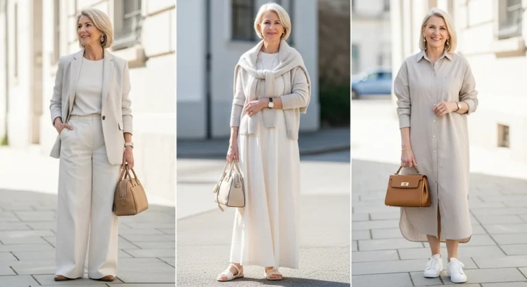 Cozy Spring Outfits for Women Over 50