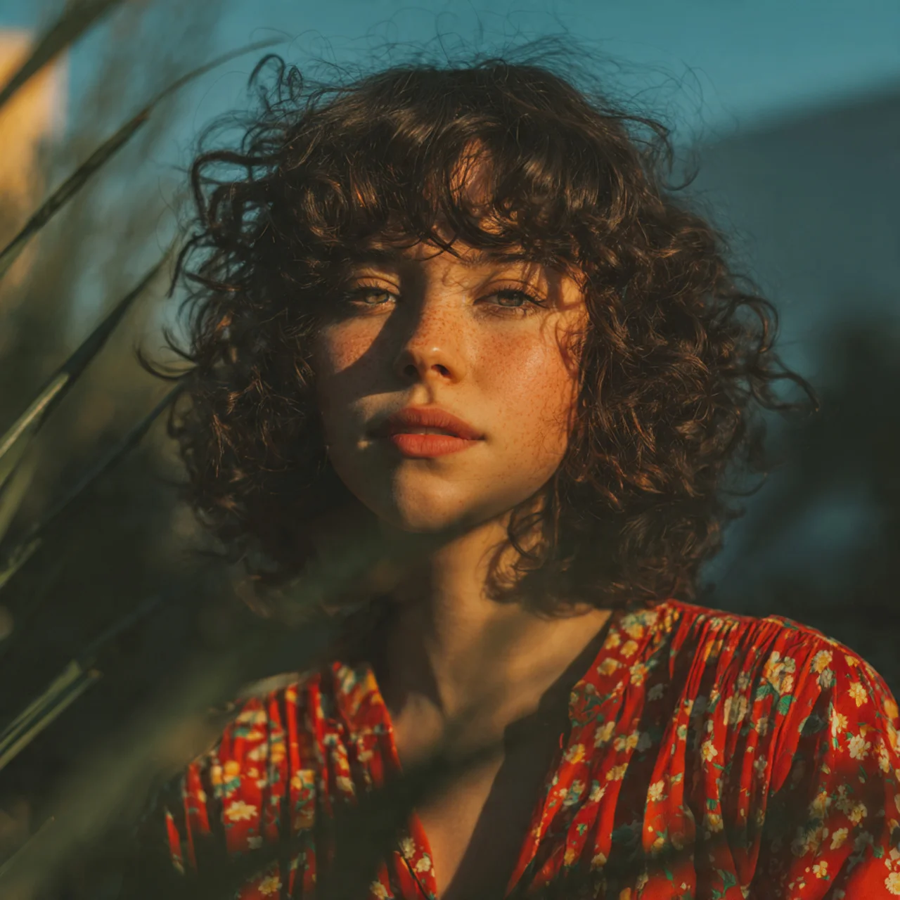 14 Stunning Ways to Rock Curtain Bangs on Curly Hair 13 Curly Hair with Wispy Curtain Bangs