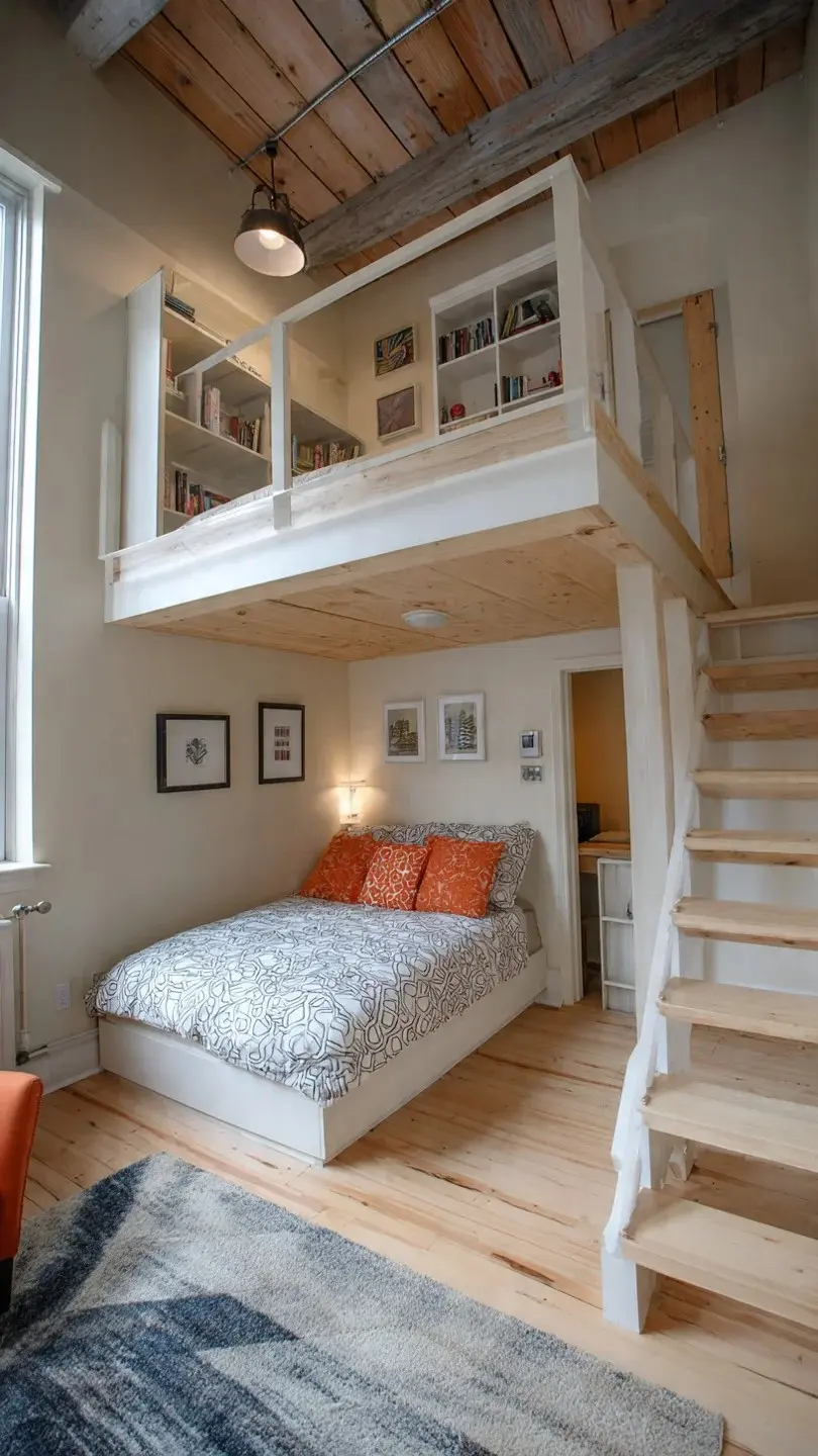 The Hidden Secrets Behind 18 Tiny Bedroom Design Ideas for 2026 17 Install a Lofted Bed for Extra Space