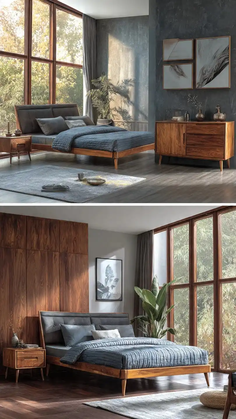 20 Bedroom Sets Ideas That Will Redefine Comfort and Style in 2026 5 Mid-Century Modern Revival