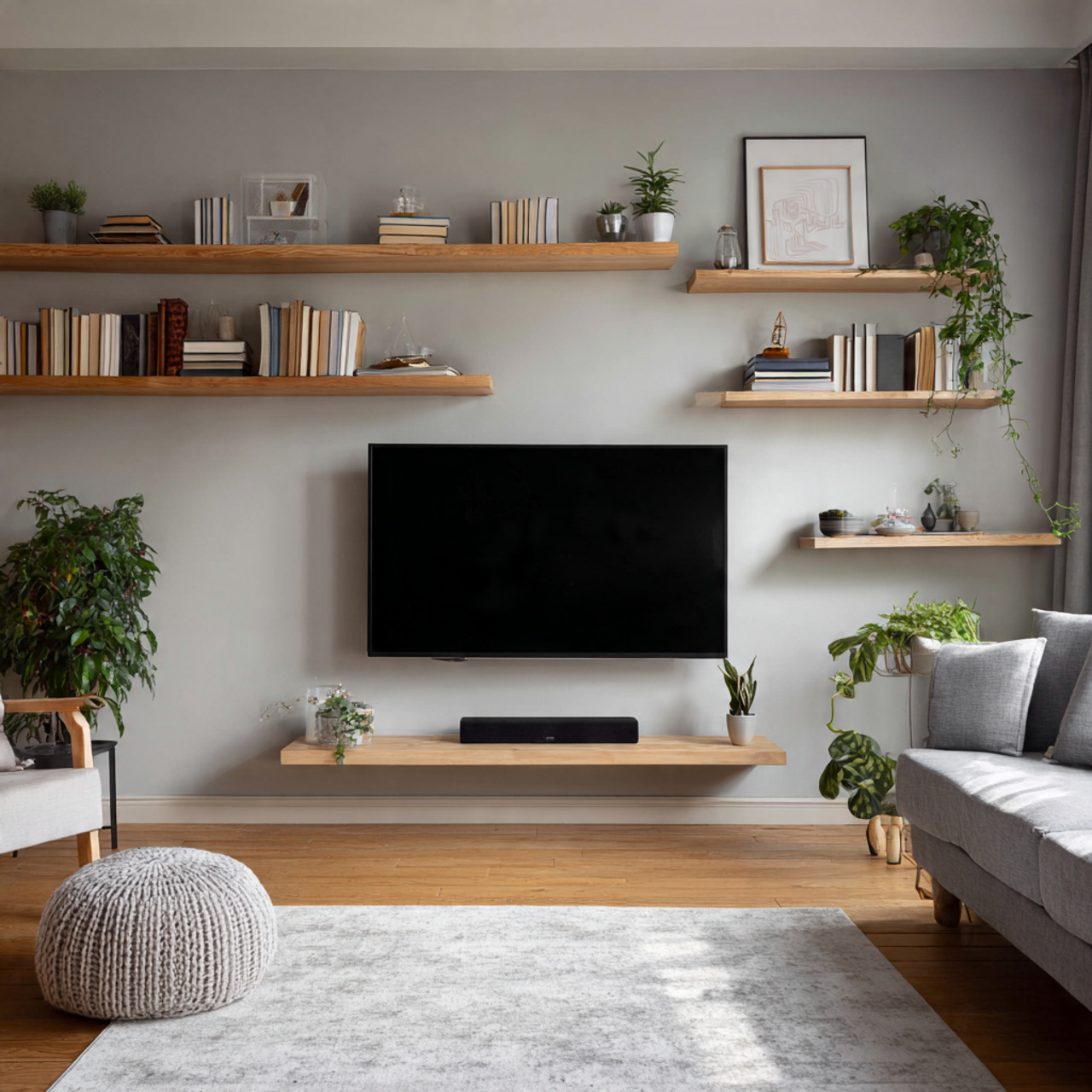 15 Tiny Living Room Ideas 2026: Small Space, Big Style 4 Mount Your TV on the Wall