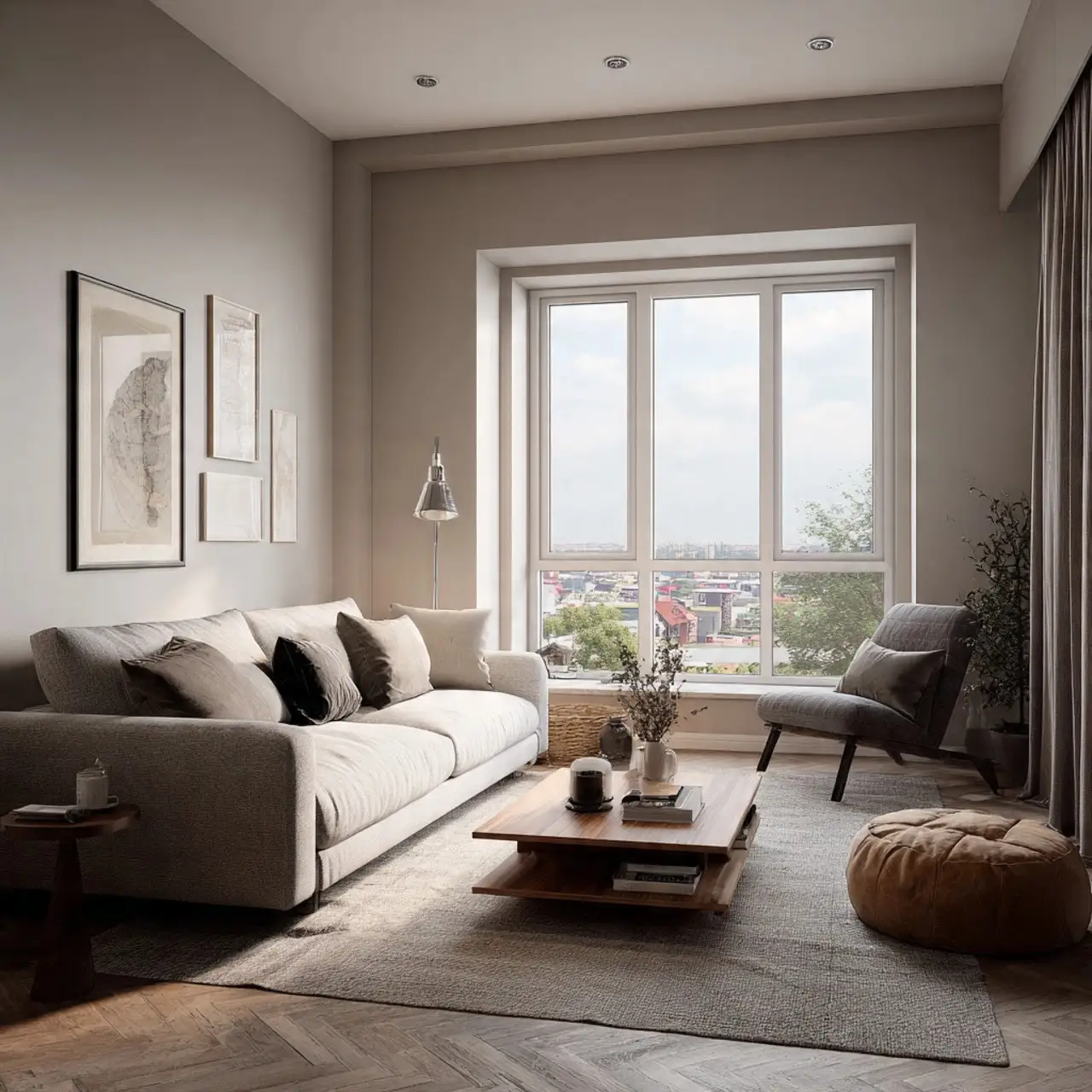 14 Apartment Living Room Ideas 2026: Small Space, Big Style 3 Neutral Color Palette