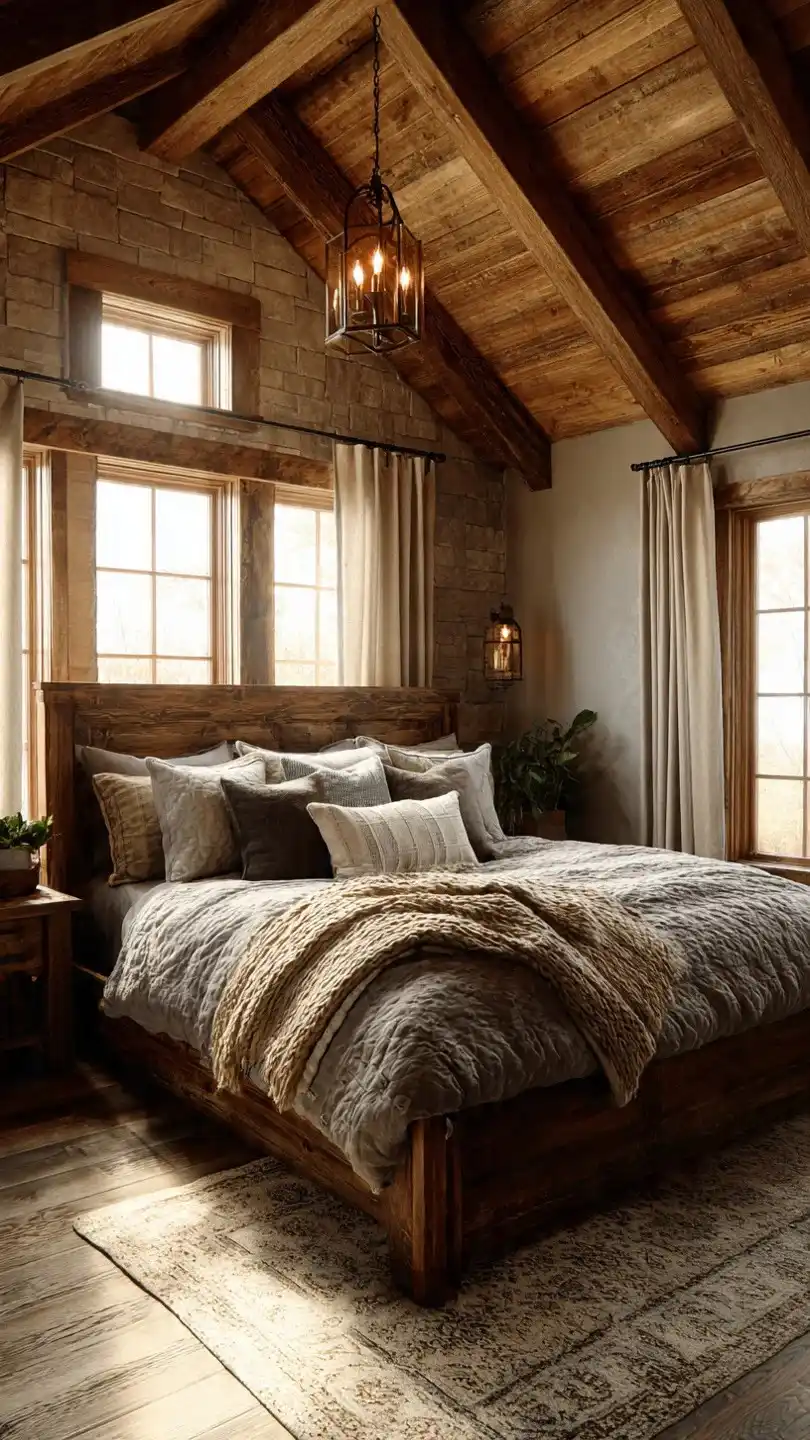 20 Bedroom Sets Ideas That Will Redefine Comfort and Style in 2026 7 Rustic-Retreat-for-Bedroom-Sets