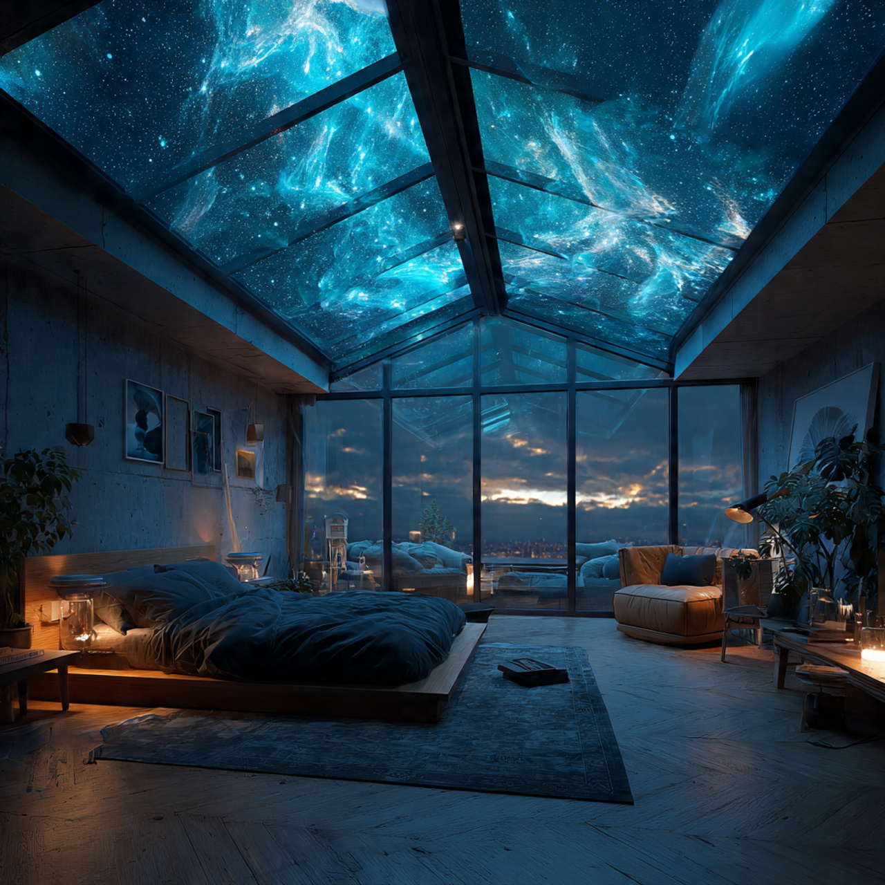 13 Attic Bedroom Ideas 2026 That Will Make You Fall in Love with Your Rooftop Space 3 Skylight Dream Room