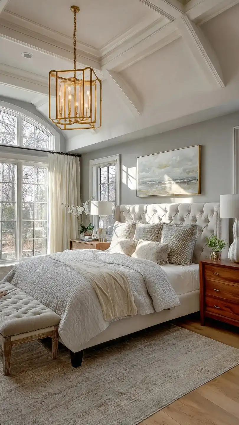 20 Bedroom Sets Ideas That Will Redefine Comfort and Style in 2026 13 Transitional Harmony for bedroom