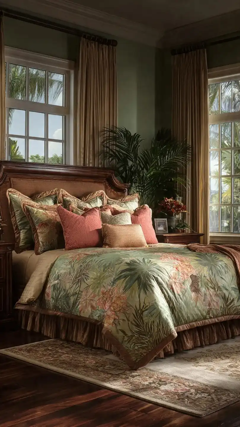 20 Bedroom Sets Ideas That Will Redefine Comfort and Style in 2026 18 Tropical Escape for bedroom sets