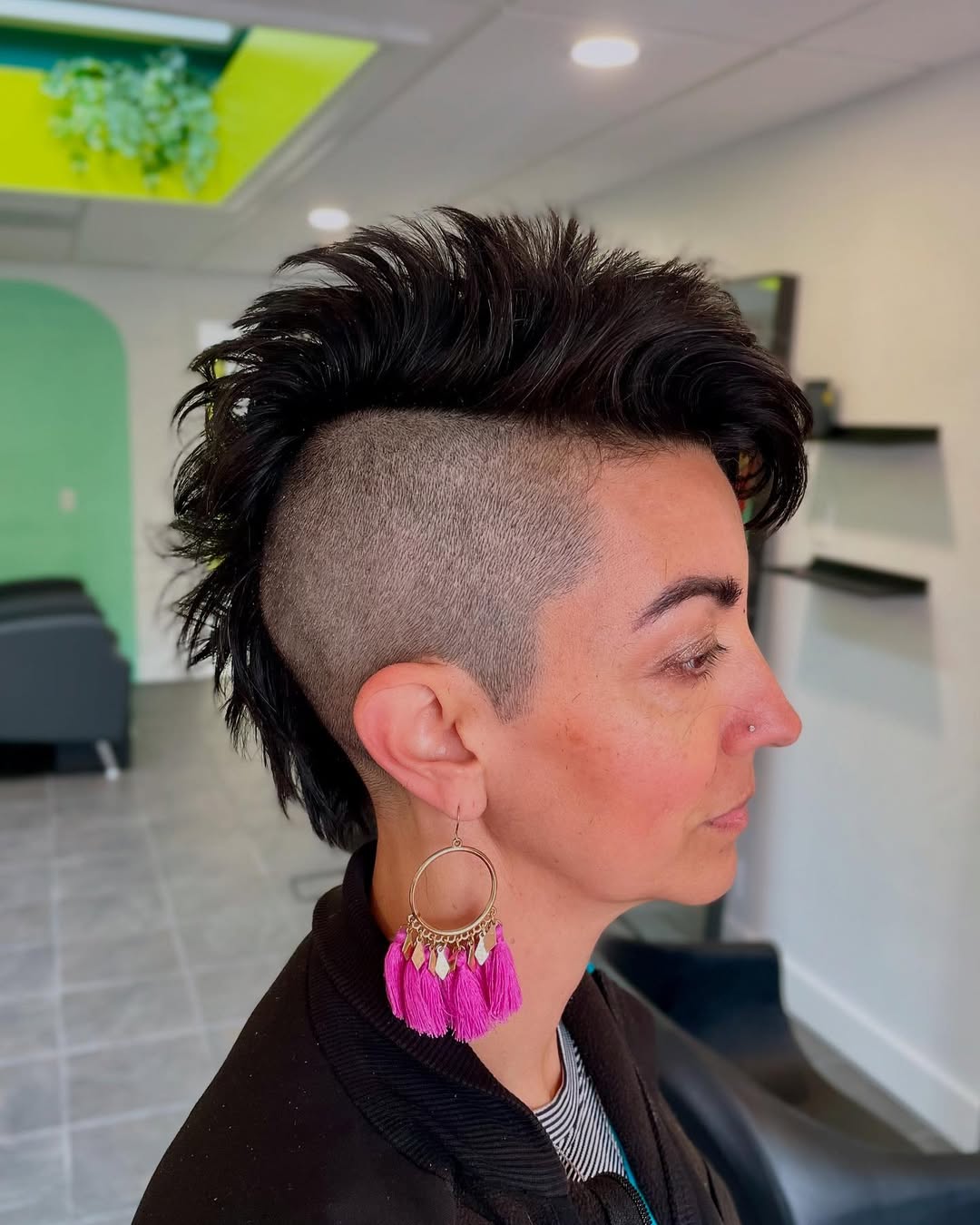 14 Short Hair Twist Styles That'll Instantly Elevate Your Look 12 Twisted Mohawk