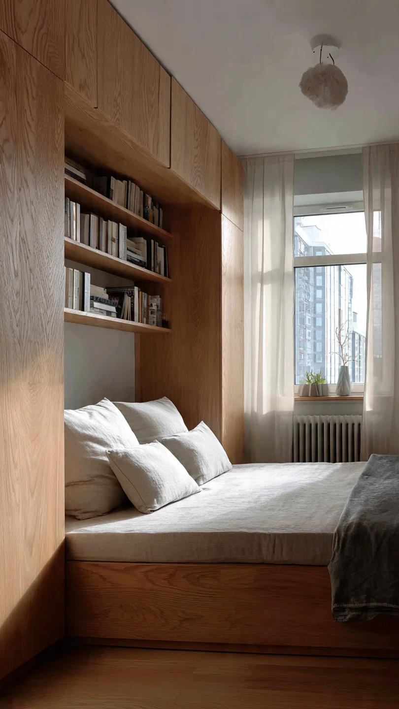 The Hidden Secrets Behind 18 Tiny Bedroom Design Ideas for 2026 13 Use Light-Toned Wood for Furniture