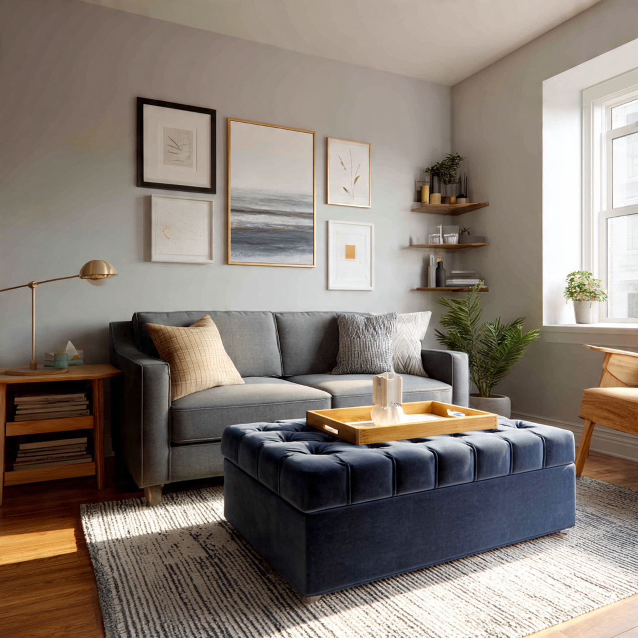 15 Tiny Living Room Ideas 2026: Small Space, Big Style 12 Use a Bench or Ottoman Instead of Extra Chairs