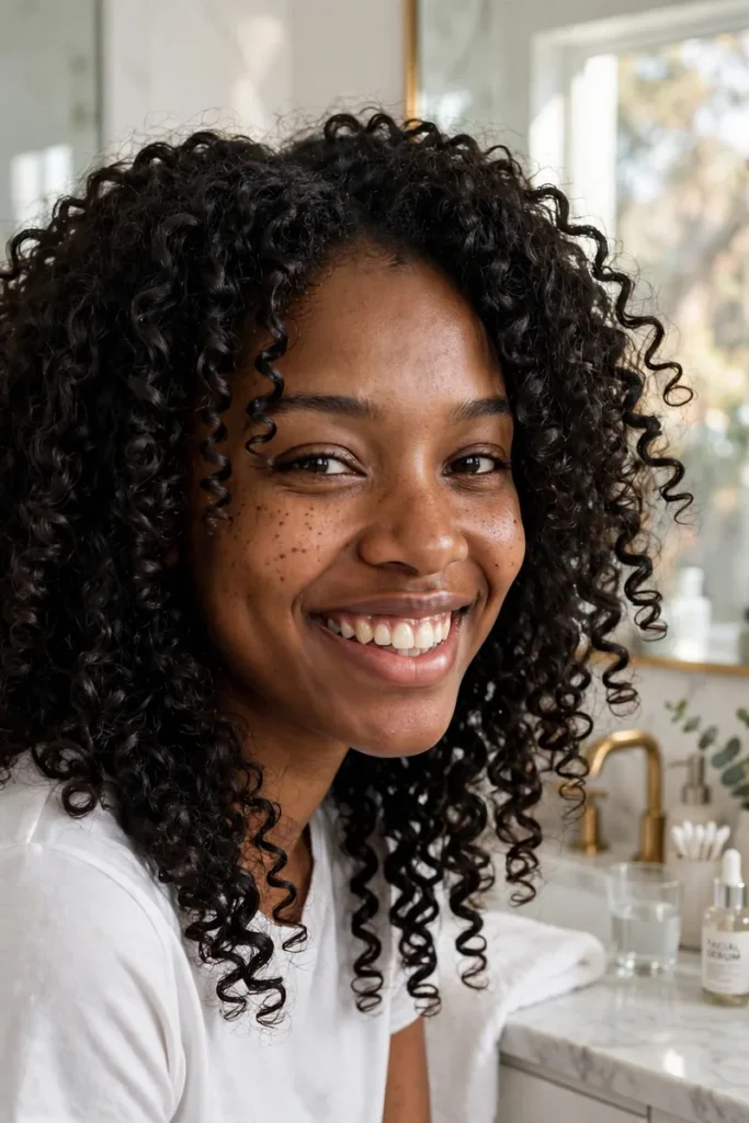 01 defined wash and go