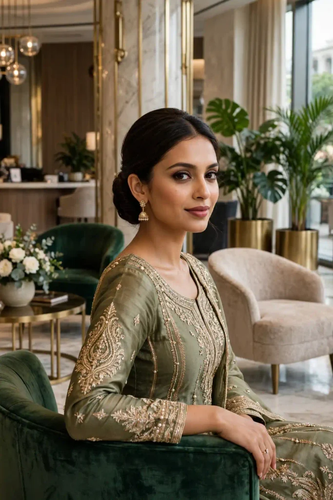 13 Wedding Guest Hairstyles, Chosen Like Entrées on an RSVP Card 2 01 low chignon