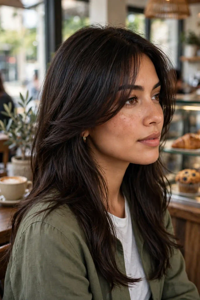 15 Hairstyles for Oval Faces, Chosen by the Feature You Want to Show Off 4 03 long side swept fringe 1