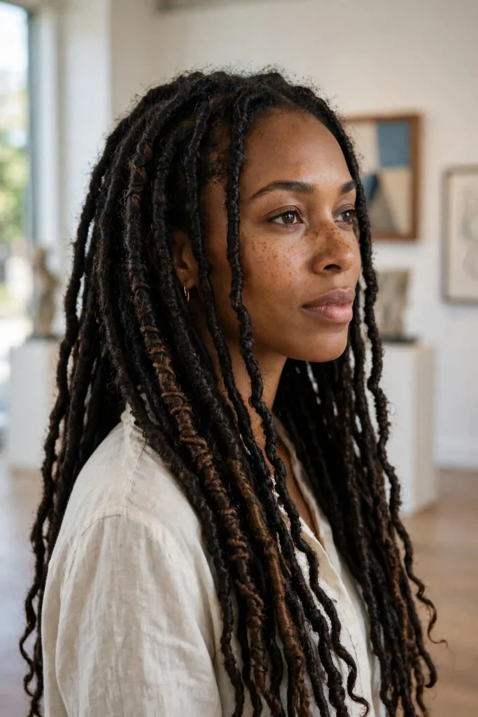 12 Protective Hairstyle Ideas That Actually Protect Your Hair 5 04 faux locs