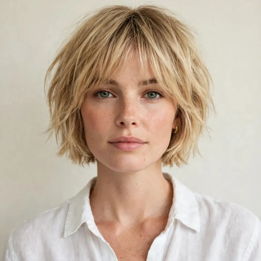 04 soft shag bob