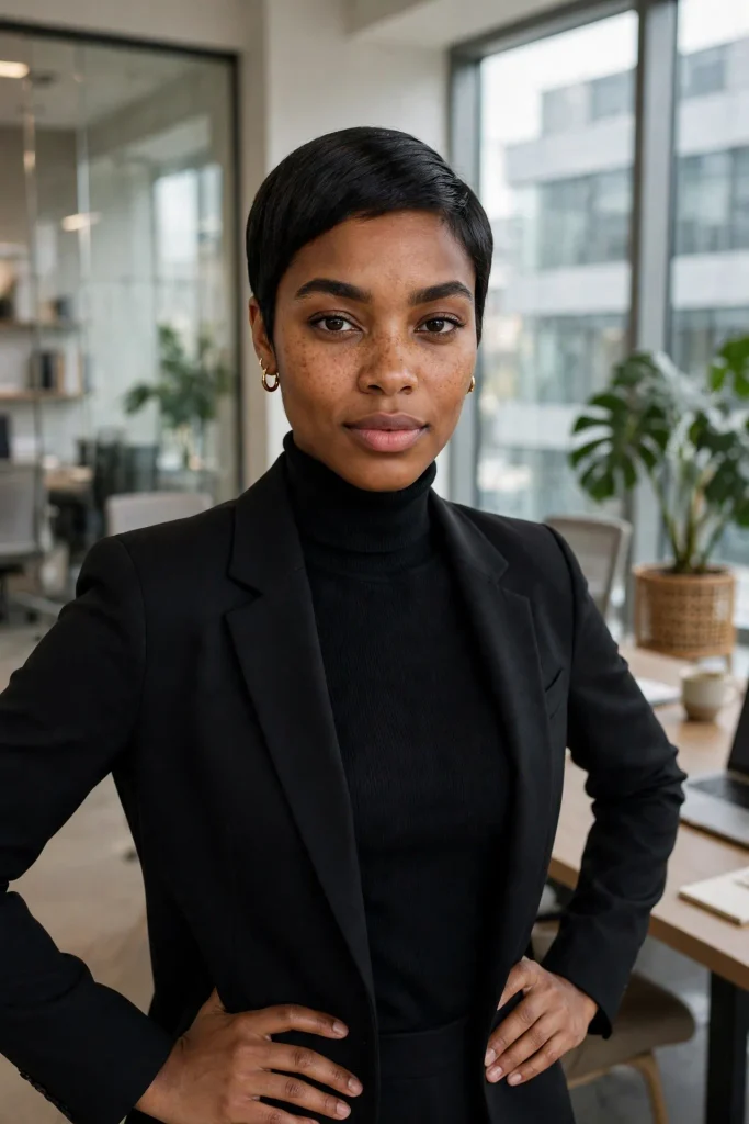 15 Hairstyles for Oval Faces, Chosen by the Feature You Want to Show Off 6 05 sleek pixie