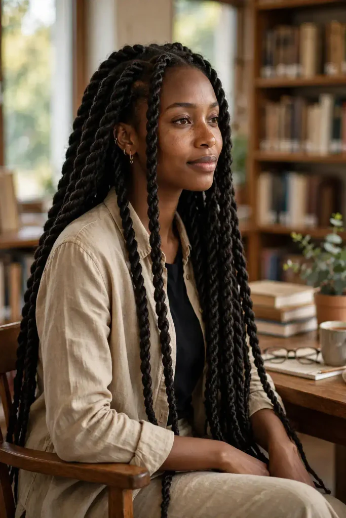 12 Protective Hairstyle Ideas That Actually Protect Your Hair 8 07 senegalese twists rope twists