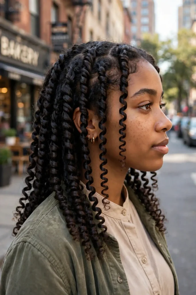 13 Natural Hairstyle Ideas, From Embracing Shrinkage to Showing Off Your Length 9 08 flexi rod set