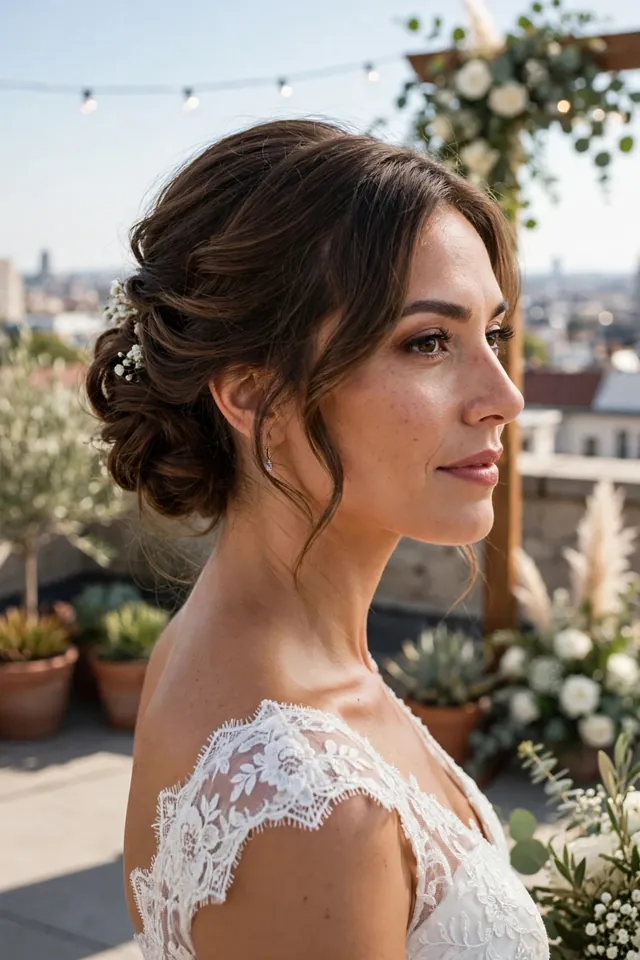 08 side swept updo