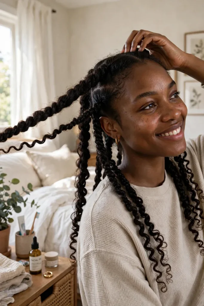 09 stretched twist outs banding