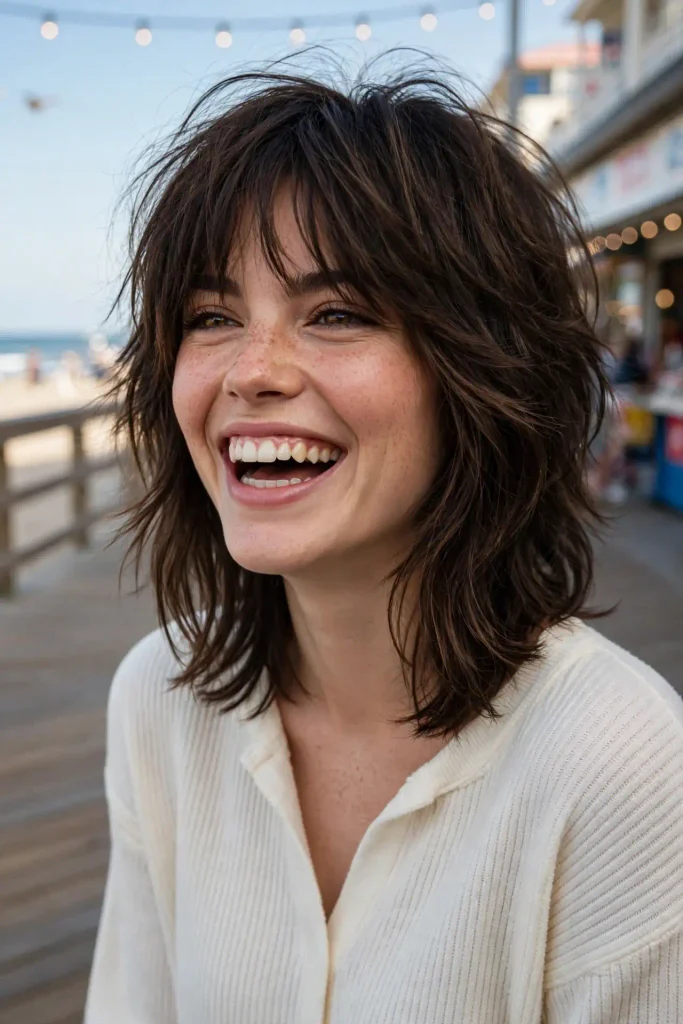 15 Hairstyles for Oval Faces, Chosen by the Feature You Want to Show Off 13 12 collarbone length shag
