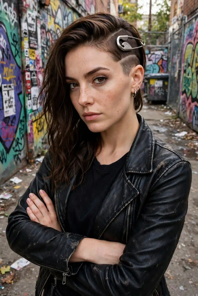 12 faux undercut pin back