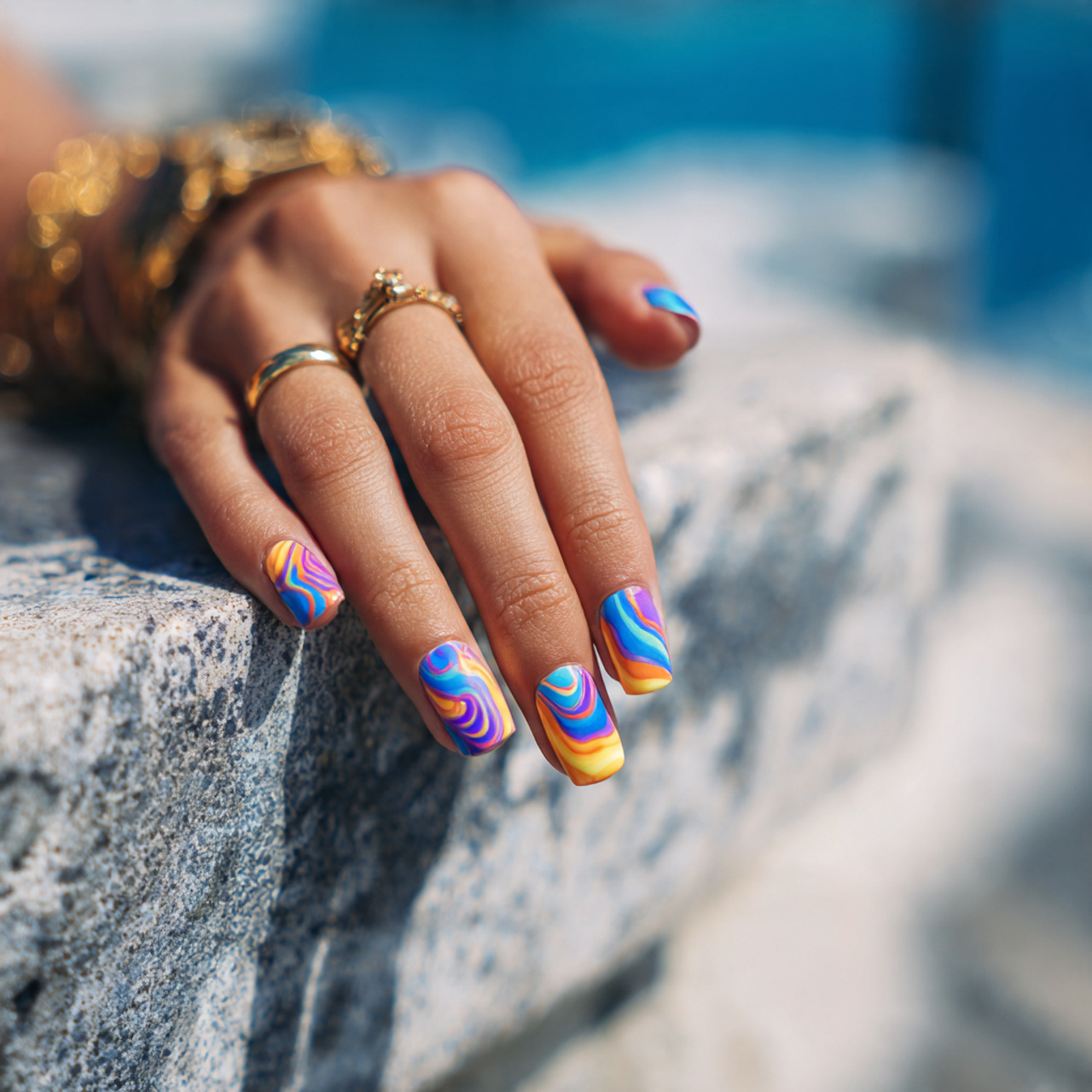 14 Nail Art Ideas: Fresh Designs You’ll Actually Want to Wear 9 Abstract Swirls