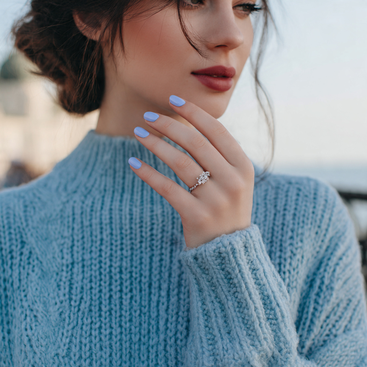 13 Easy Nail Art Ideas (Beginner-Friendly, Cute, and Fast) 5 Accent Nail (One Nail, All the Drama)