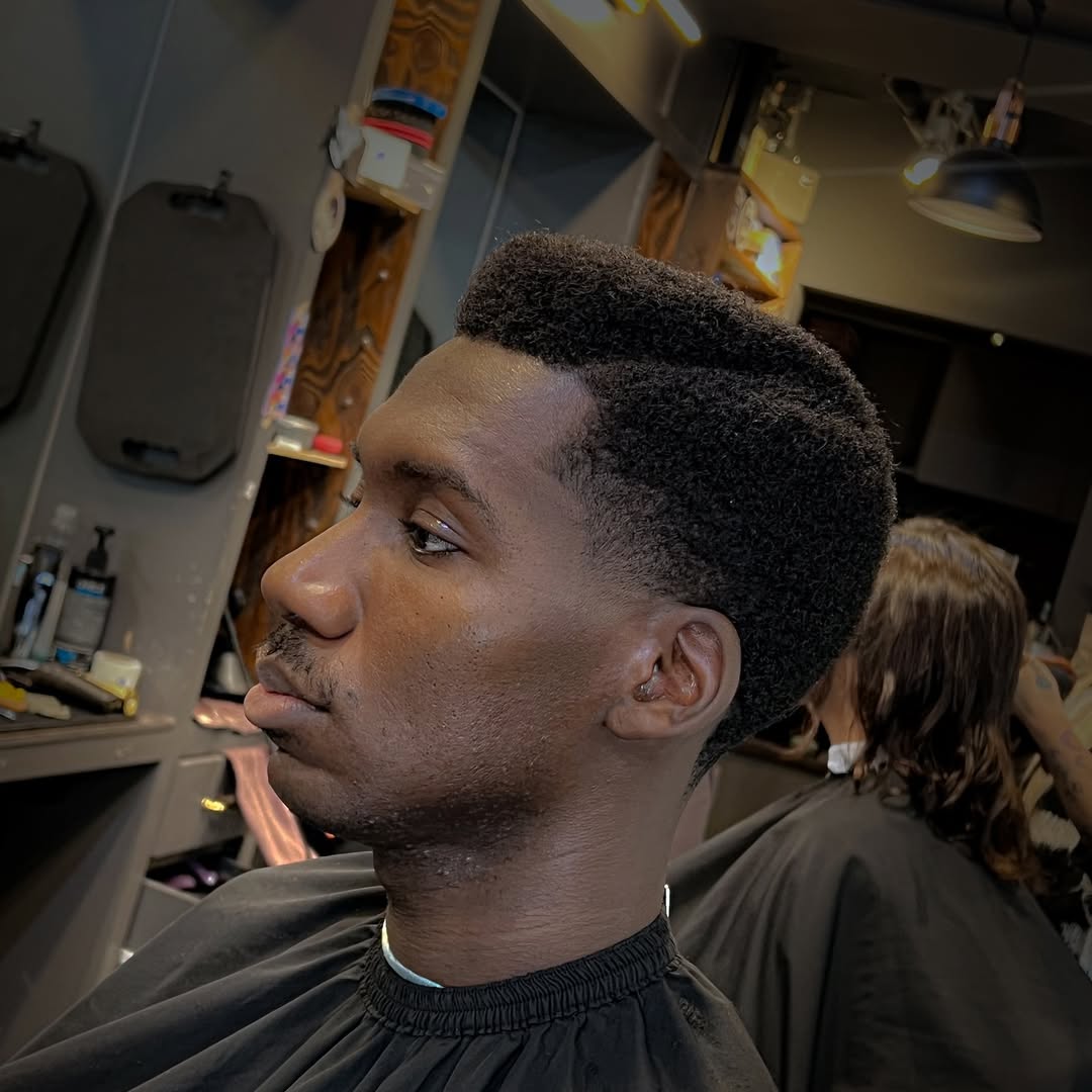 12 Afro Hairstyle Ideas That Are Bold, Gorgeous, and Seriously Easy to Love 4 Afro with Side Part