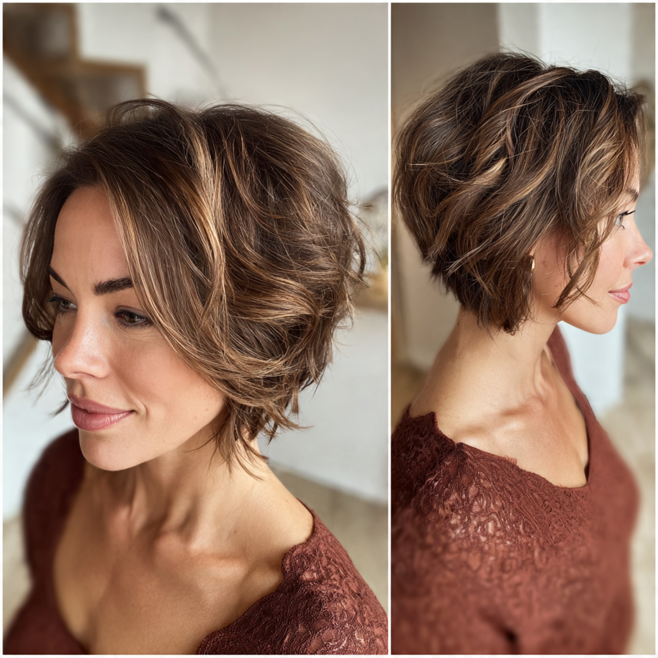 15 Short Layered Haircuts You Need to Try Now: Easy, Chic, and Totally Wearable 13 Bouncy Layered Bob