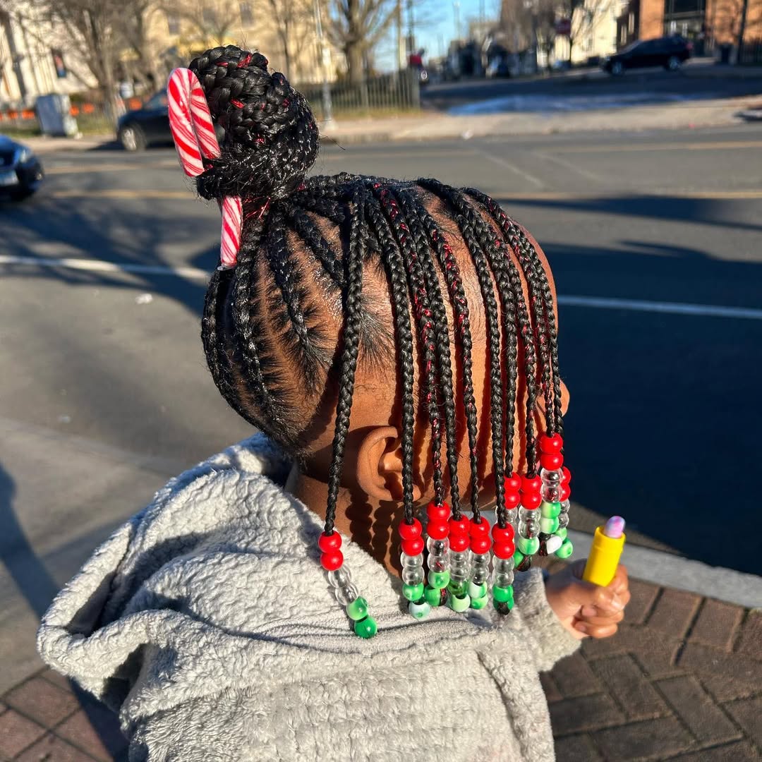 14 Kids Braided Hairstyles That Are Cute, Easy, and Picture-Day Ready 8 Braided Bun