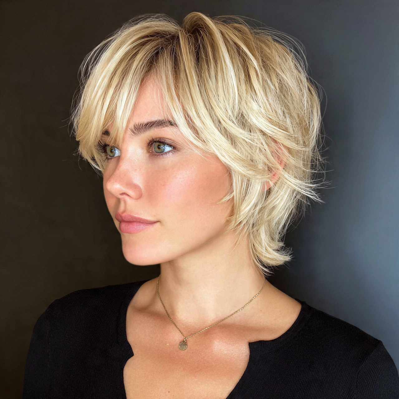 15 Short Layered Haircuts You Need to Try Now: Easy, Chic, and Totally Wearable 16 Chin-Length Layered Cut