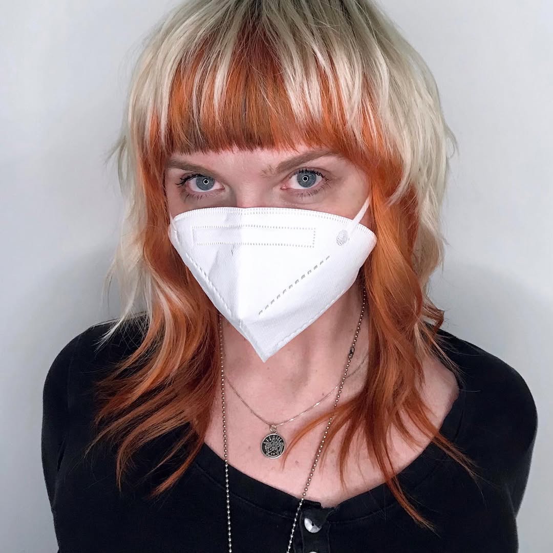 12 Wolf Cut With Bangs Ideas 2026 — The Trendy Hairstyle Guide You Have Been Waiting For 10 Colored Wolf Cut With Bangs