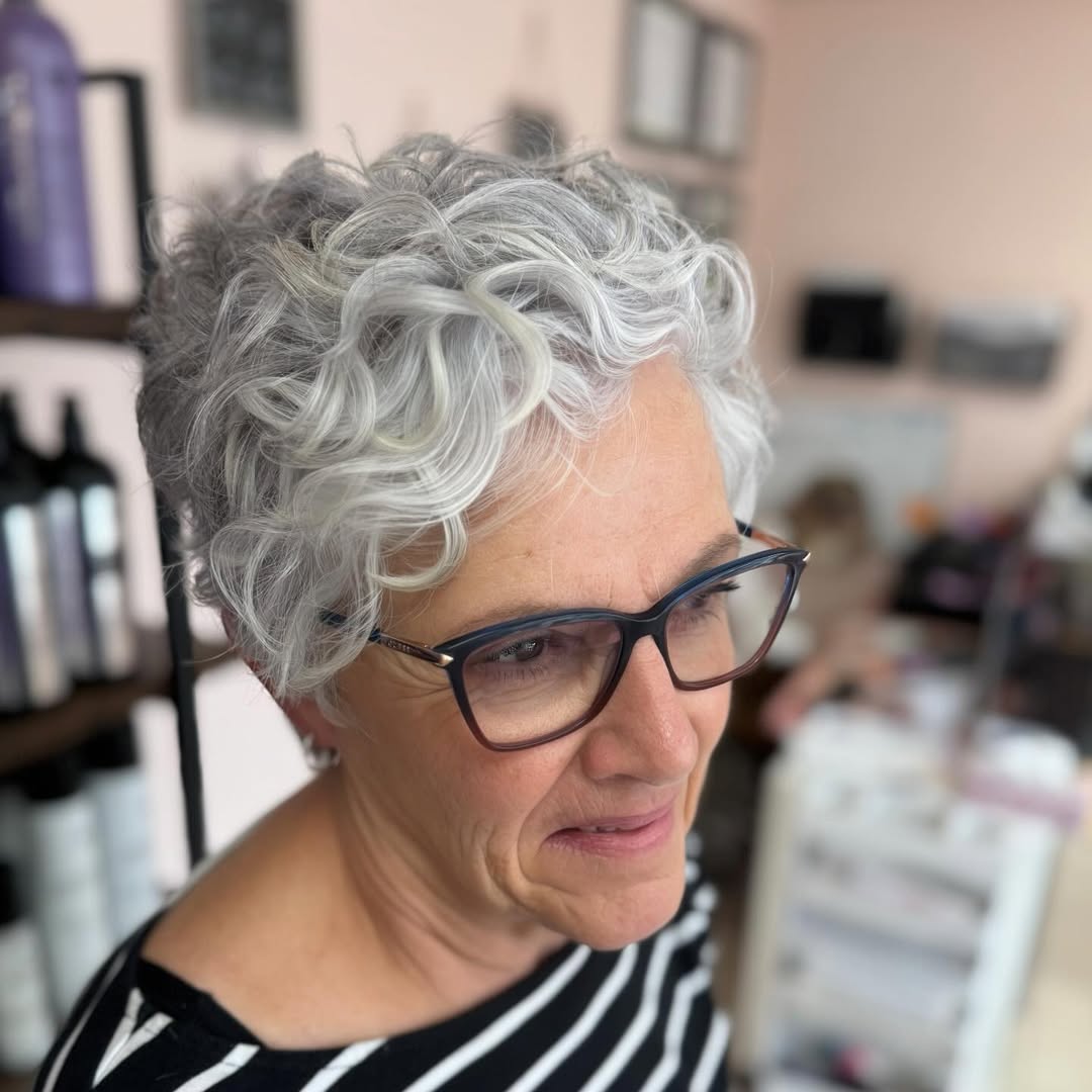 13 Short Blonde Haircuts That Will Make You Want to Book a Salon Appointment ASAP 11 Curly Blonde Pixie Cut