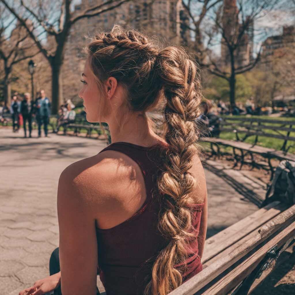 15 Braided Ponytail Hairstyles That Are So Pretty, You’ll Want to Try One Tomorrow 10 Fishtail Braided Ponytail