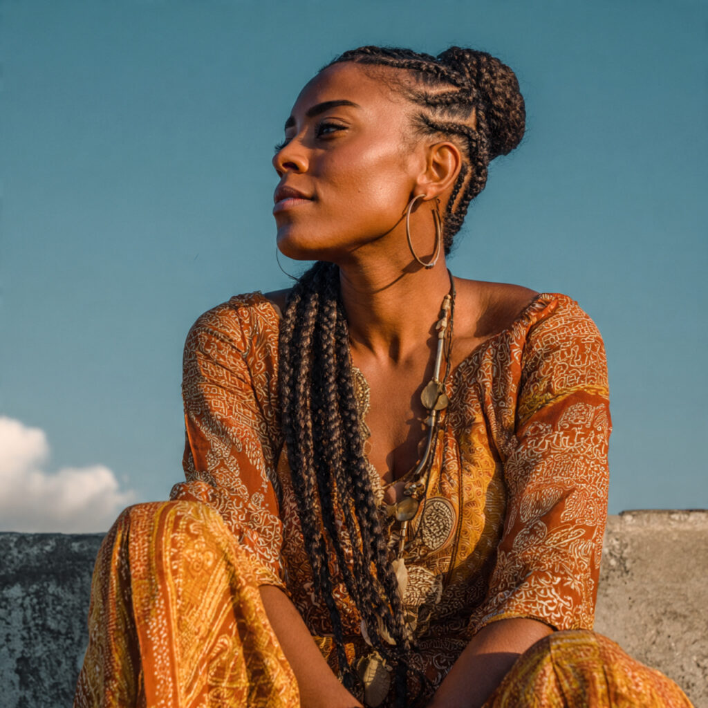12 Protective Hairstyle Ideas That Are Cute, Low-Maintenance, and Seriously Save Your Hair 9 Fulani Braids