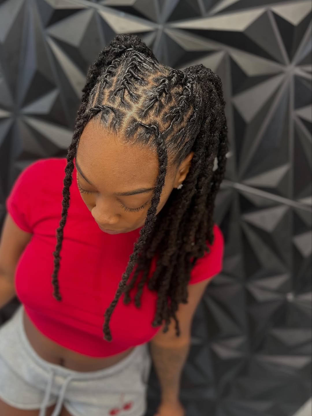 13 Dreadlock Hairstyle Ideas That Are Seriously Cool, Stylish, and So Easy to Wear 3 Half-Up, Half-Down Locs
