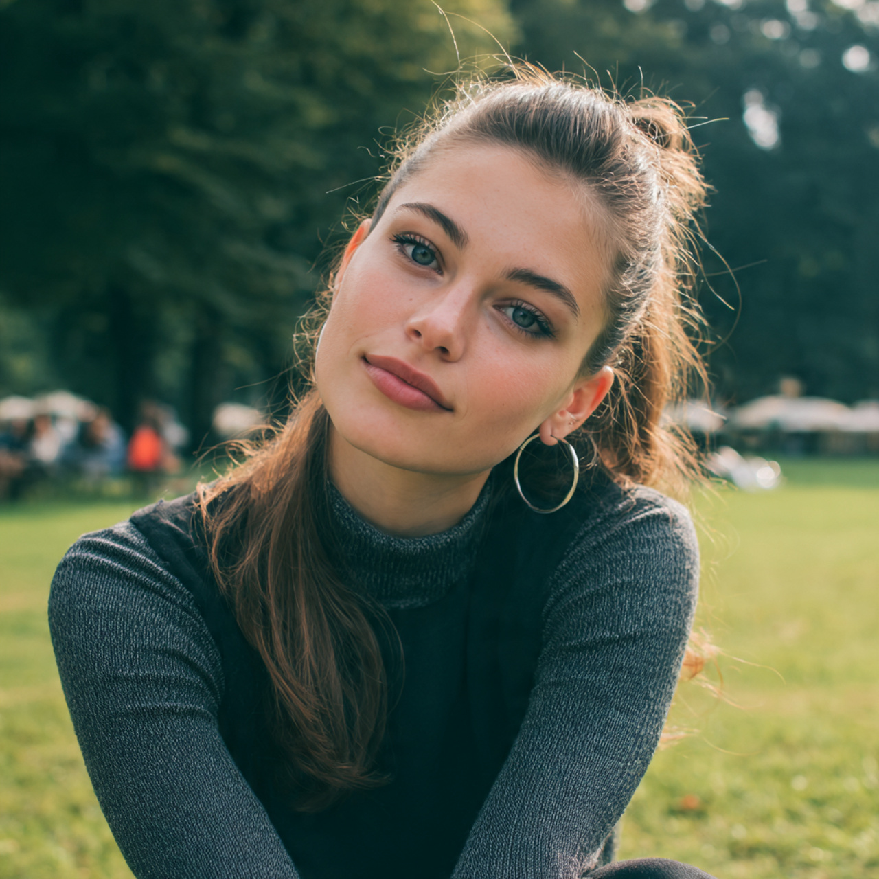 15 Oval Face Hairstyles Ideas That'll Give You Instant Main Character Energy in 2026 11 Half-Up Half-Down with Volume