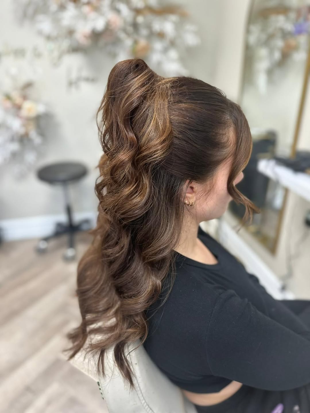 14 Back to School Hairstyles That Make Mornings So Much Easier 14 Half-Up Top Knot