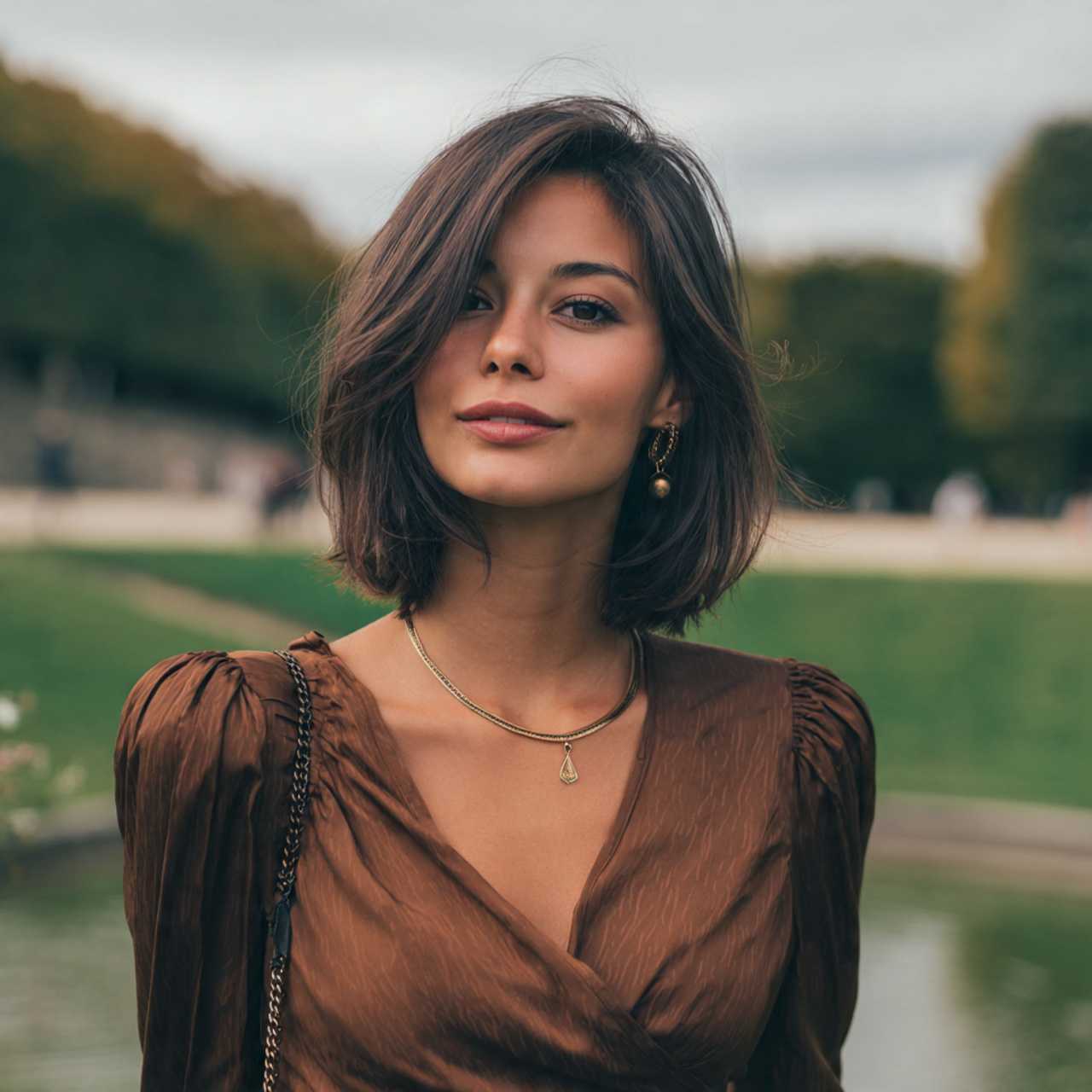 15 Oval Face Hairstyles Ideas That'll Give You Instant Main Character Energy in 2026 16 Layered Mid-Length with Face-Framing Pieces