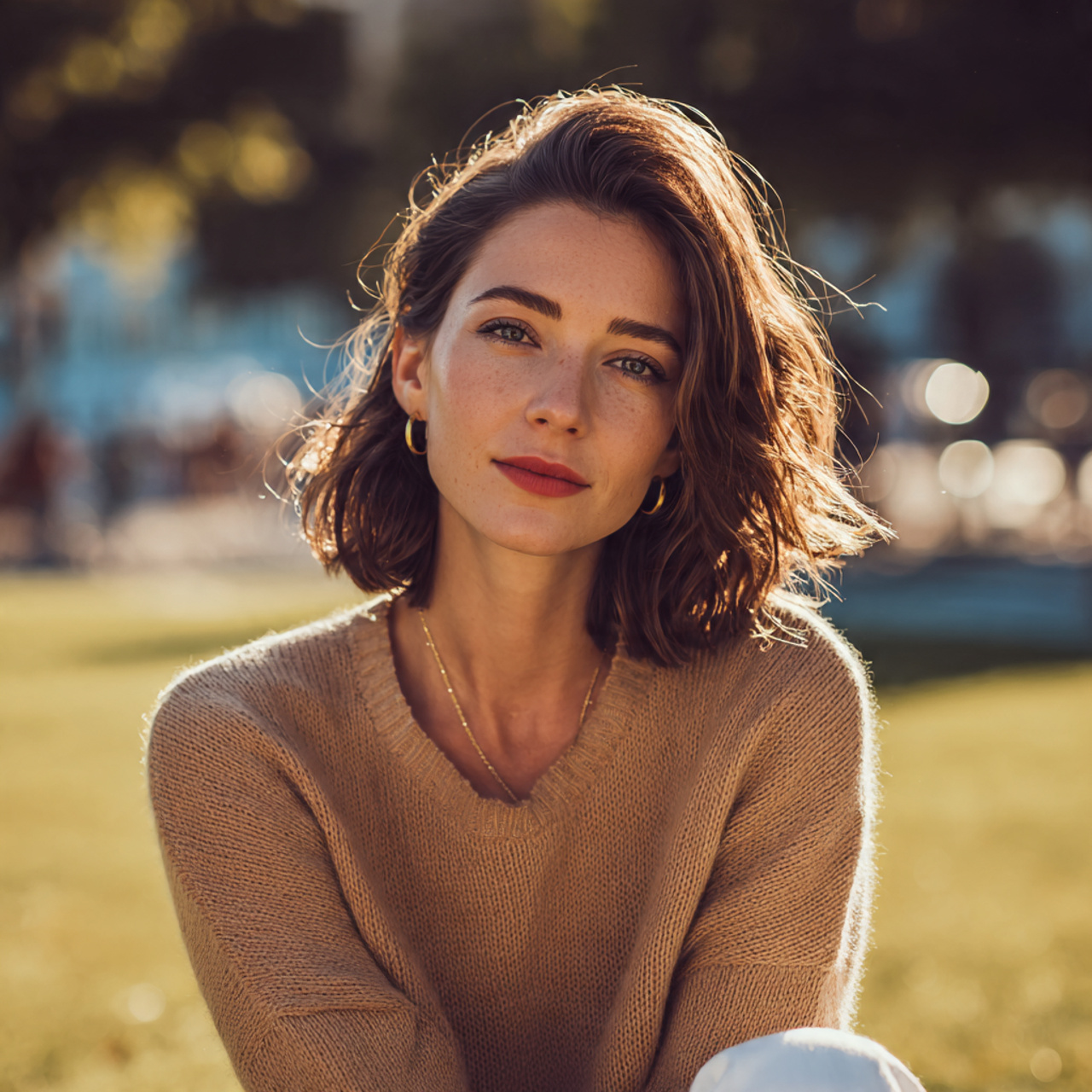 15 Oval Face Hairstyles Ideas That'll Give You Instant Main Character Energy in 2026 4 Long Bob (Lob) with Soft Waves