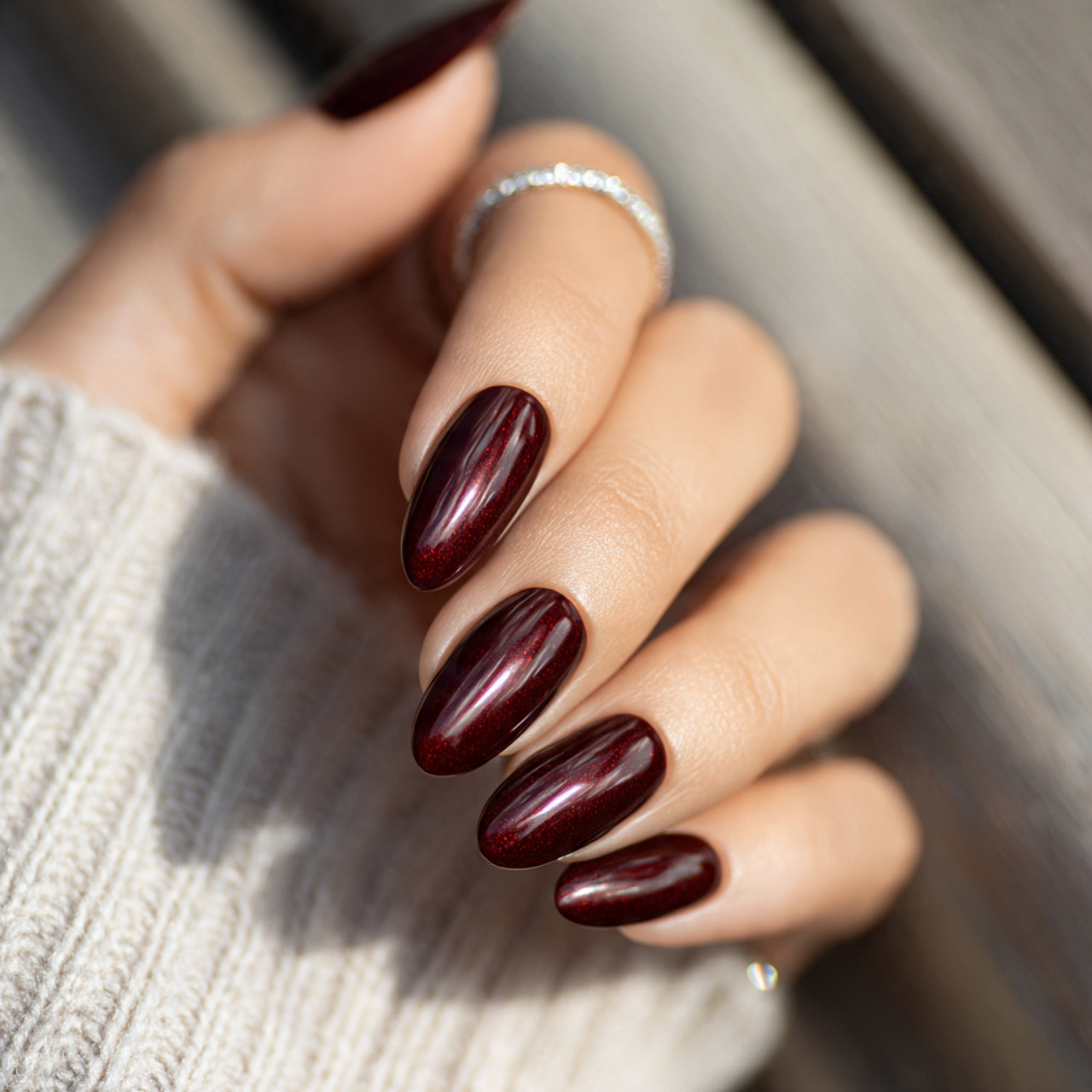 12 Nail Art Maroon Ideas: Bold, Classy, and Surprisingly Versatile 8 Maroon Chrome Glaze