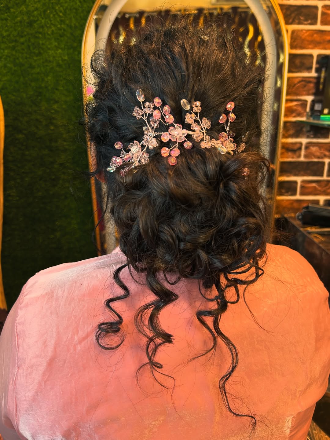 14 Back to School Hairstyles That Make Mornings So Much Easier 3 Messy Bun with Face-Framing Pieces