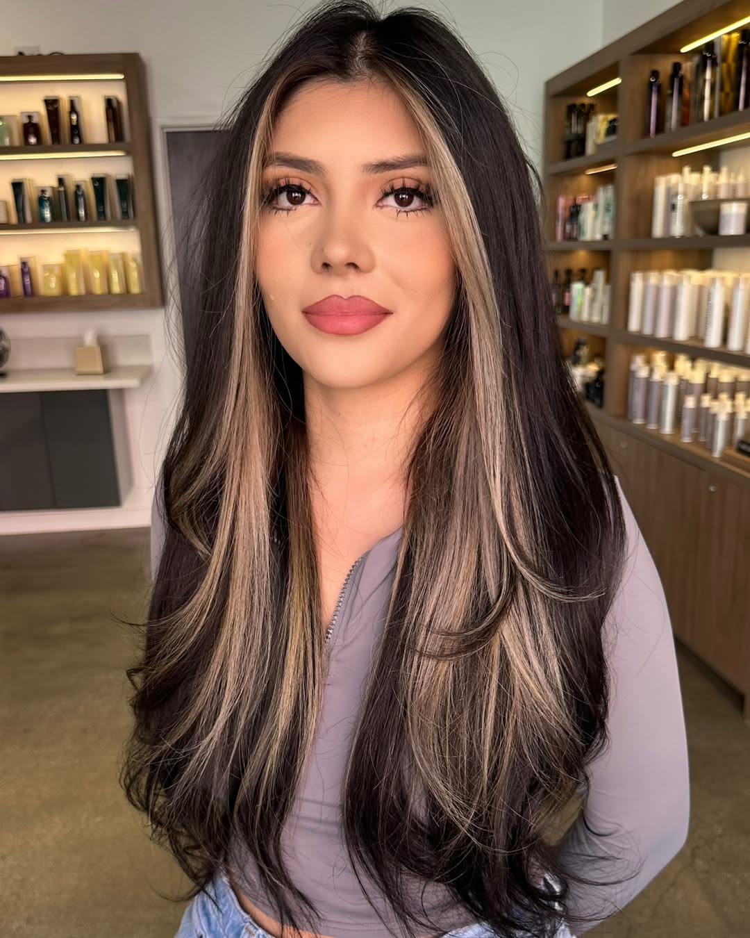 14 Trending Hairstyle Ideas That'll Make You Ditch Your Boring Bun Forever 8 Money Piece Highlights