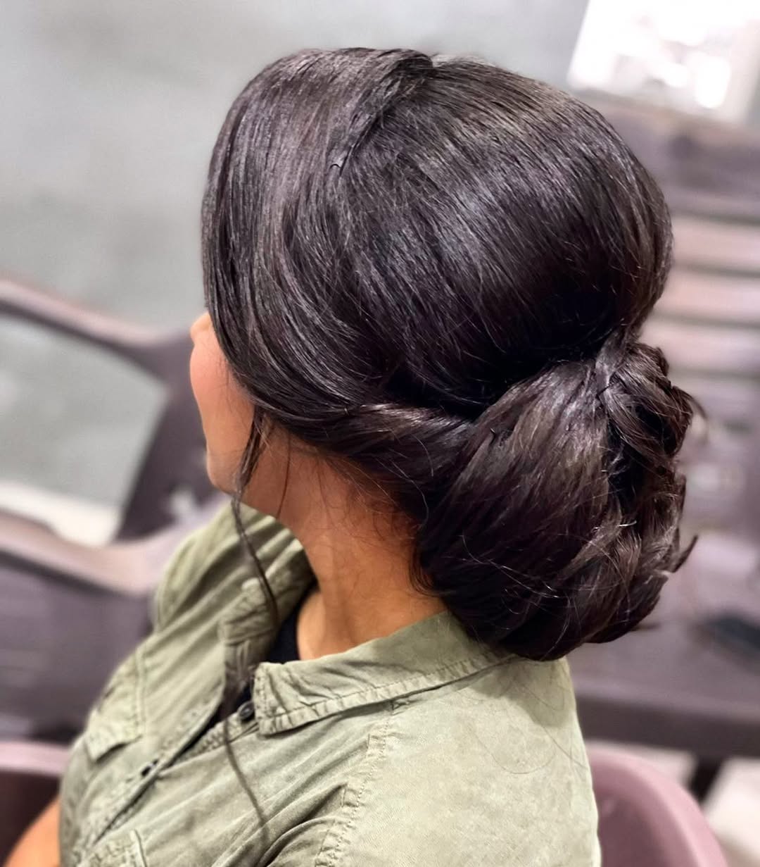 15 Low Bun Hairstyles Ideas That Prove Low Effort = Major Hair Goals (Steal These Tomorrow!) 13 Ribbon Low Bun