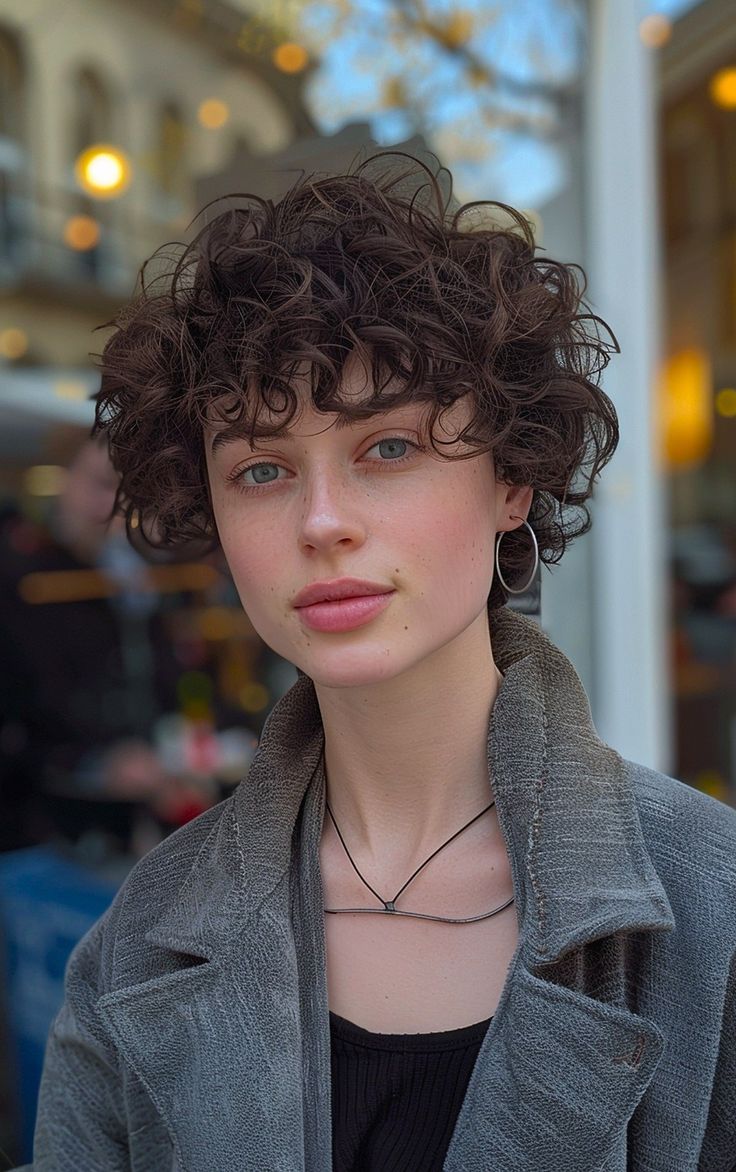 13 Easy Short Hairstyles That'll Make You Look Like You Walked Straight Out of a Fashion Magazine 14 Soft Curls with a Side Part