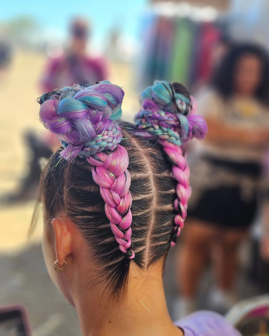 14 Birthday Hairstyle Ideas That’ll Make You Feel Like the Main Character All Day 13 Space Buns