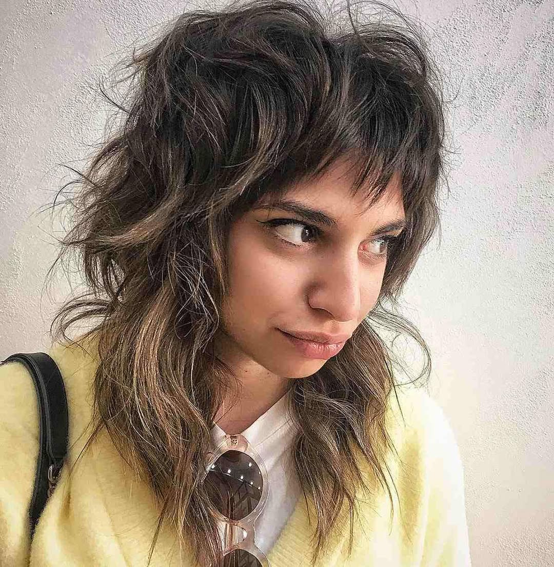 12 Wolf Cut Hair Ideas 2026: The Ultimate Guide to the Hottest Haircut Trend 4 The Blunt Wolf Cut