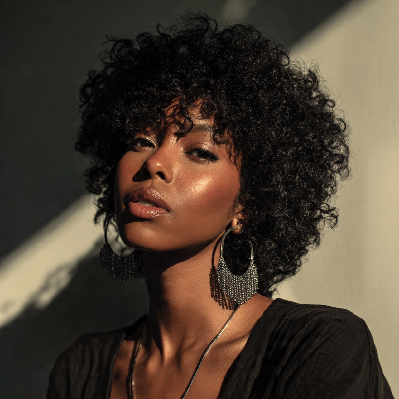 12 Curly Wolf Cut Ideas 2026 — The Hottest Styles You Need to Try Right Now 9 The Curly Wolf Cut for Type 4 Hair (4A, 4B, 4C)