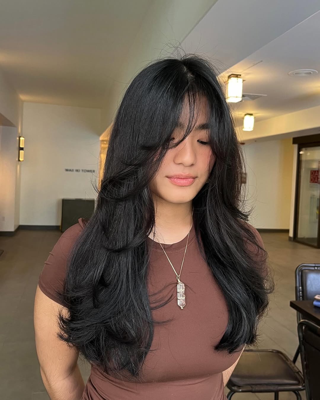 14 Trending Hairstyle Ideas That'll Make You Ditch Your Boring Bun Forever 3 Wispy Curtain Bangs